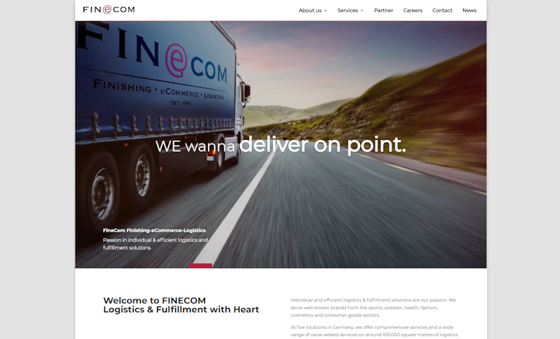 Mock up Finecom per Desktop Mock up Finecom per Desktop