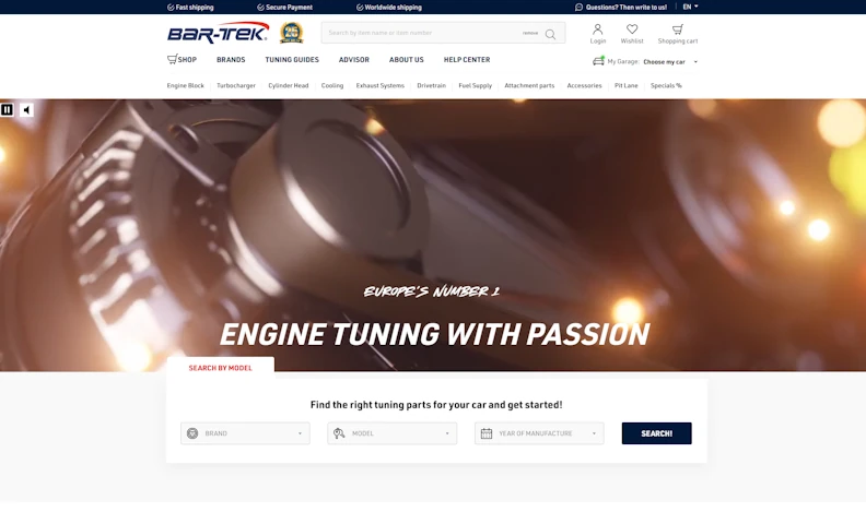 Mock up Bartek for Desktop