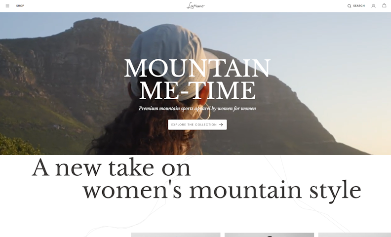 Mock up LaMunt for Desktop Mock up LaMunt for Desktop
