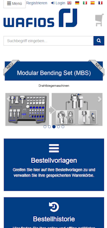 Mock up Wafios per Mobile Mock up Wafios per Mobile