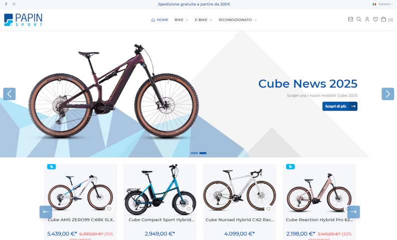 Mock up Papin Sport for Desktop