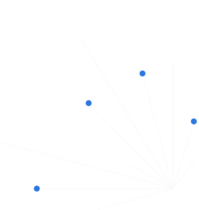 Costellazione stellare grafica in blu in formato webp su sfondo trasparente