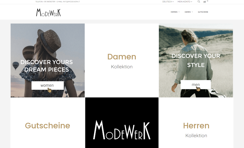 Mock up Modewerk für den Desktop Mock up Modewerk für den Desktop